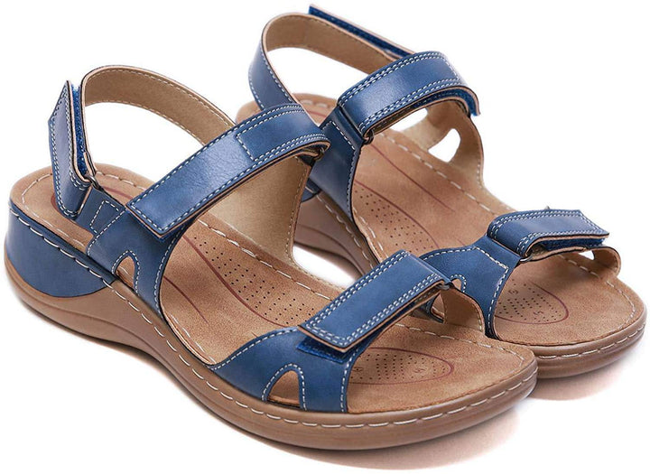 Sursell Women's Comfy Orthotic Sandals - JustCuban