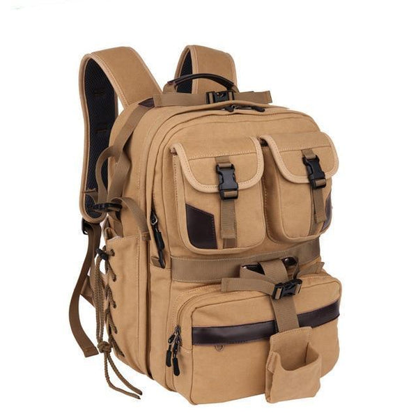 Hiking Camera Backpack with Waterproof Cover