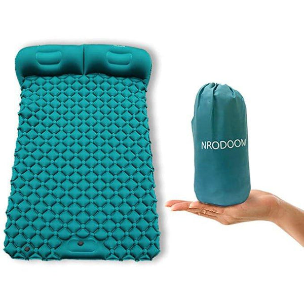 Inflatable Camping Sleeping Pad Mat For 2 People