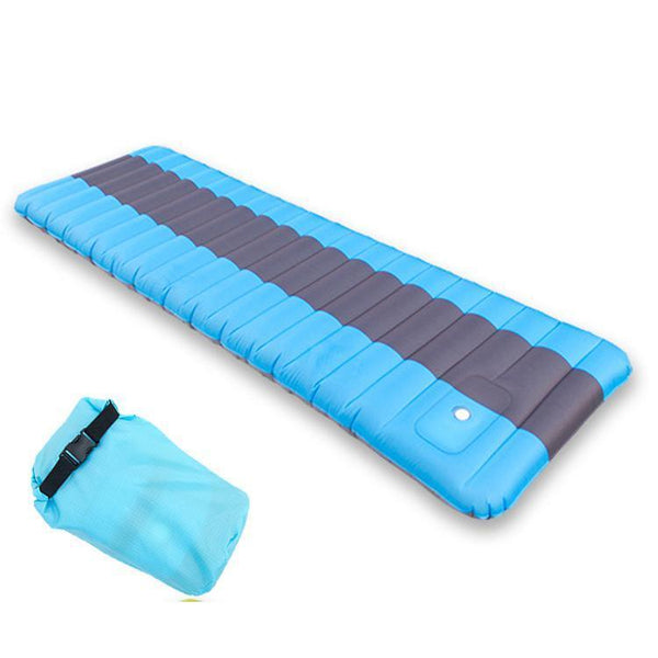 Inflated Sleeping Pad Lightweight Ergonomic Textured