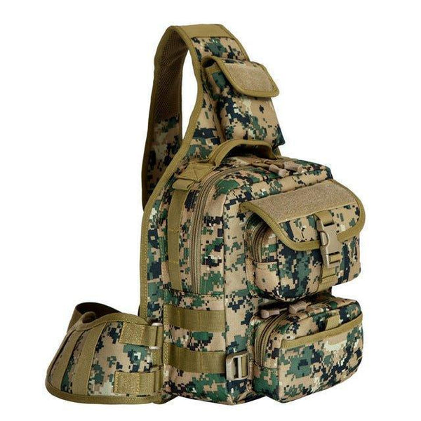 Molle Chest Single Shoulder Bags Travel Camping Hiking