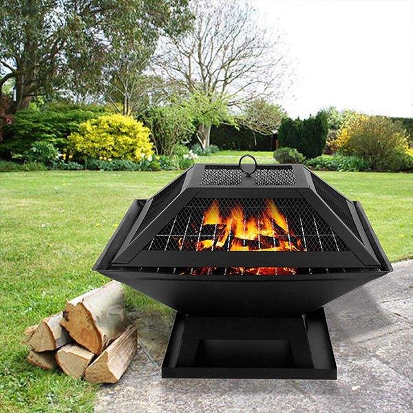 Woosir Wood Burning Square Fire Pits