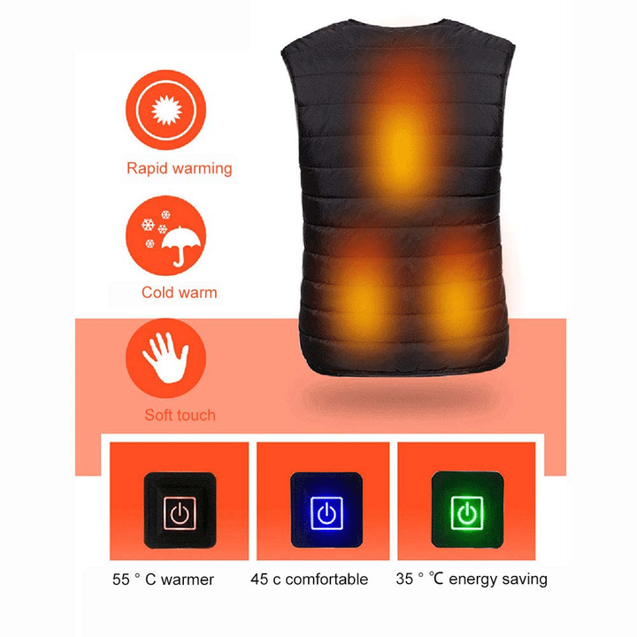  Hilipert Heated Vest  will keep you warmed up during the cold season