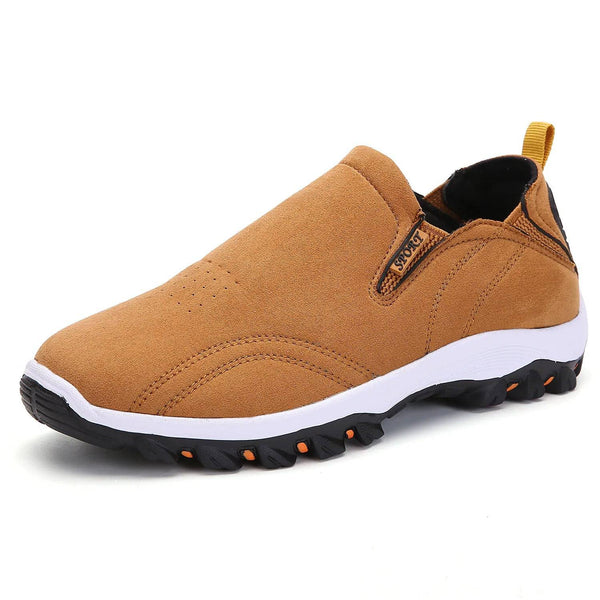 Sursell Brown New Men Shoes Loafers Spring Men Casual Shoes Fashion Light Outdoor Walking Footwear Non-Slip Running Climbing Shoes Sneakers - JustCuban