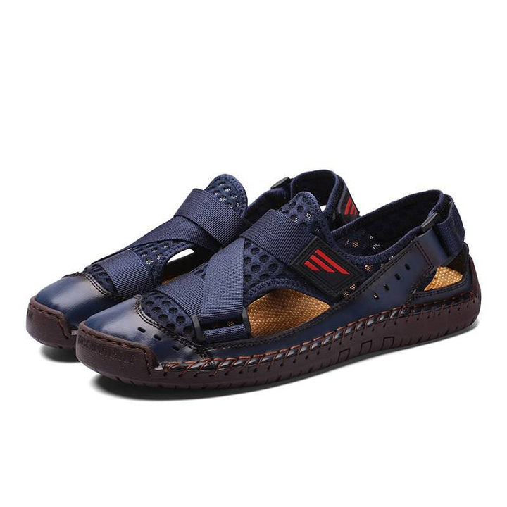 Sursell Men's Casual Beach Breathable Plus Size Sandals - JustCuban