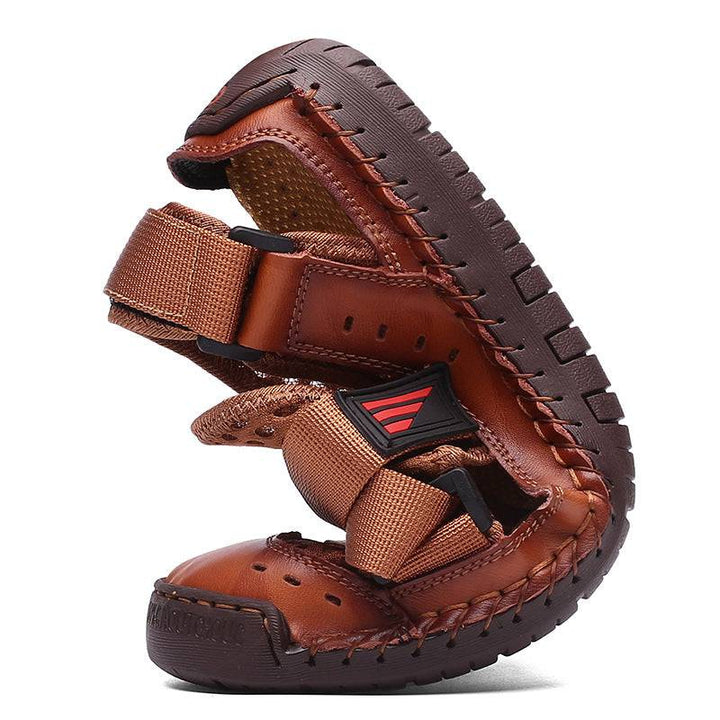 Sursell Men's Casual Beach Breathable Plus Size Sandals - JustCuban